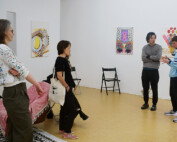 Visit to RUSSISCHE LANDSCHAFT V by Simon Ostaschenko at Jewish School of Art Project Space