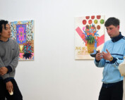 Visit to RUSSISCHE LANDSCHAFT V by Simon Ostaschenko at Jewish School of Art Project Space