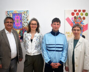 Visit to RUSSISCHE LANDSCHAFT V by Simon Ostaschenko at Jewish School of Art Project Space