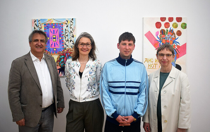 Visit to RUSSISCHE LANDSCHAFT V by Simon Ostaschenko at Jewish School of Art Project Space