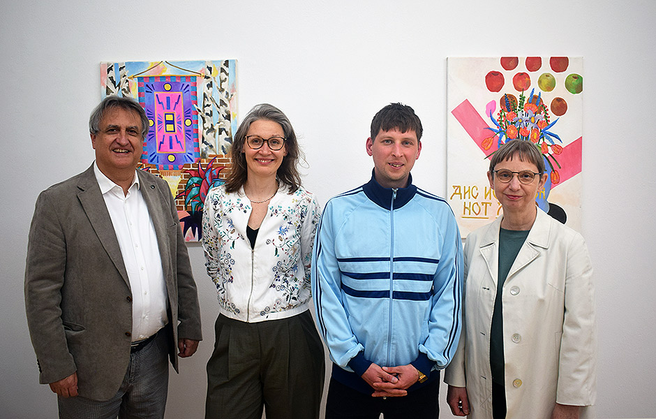 Visit to RUSSISCHE LANDSCHAFT V by Simon Ostaschenko at Jewish School of Art Project Space