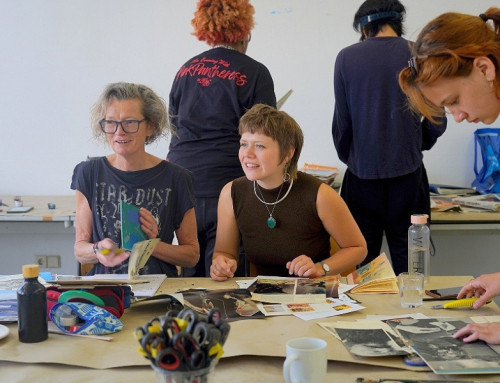 Workshop EXPERIMENTAL DRAWING: Book as Source: Spontaneous idea collecting by Emily Hunt