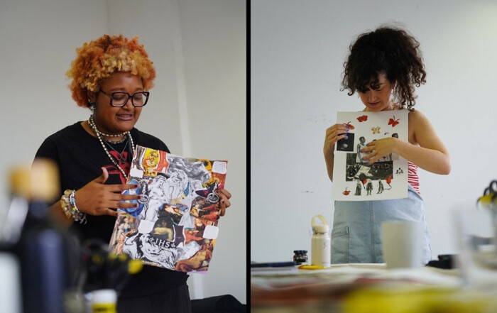 Workshop EXPERIMENTAL DRAWING: Book as Source: Spontaneous idea collecting by Emily Hunt